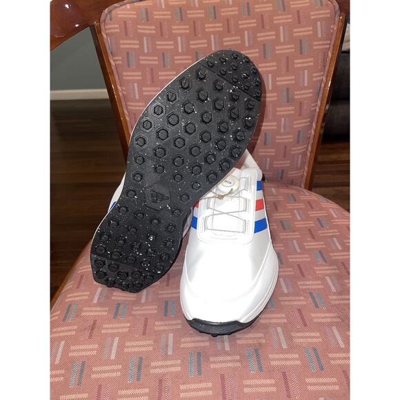 New Men’s Sz 12 Adidas S2G Boa 24 Wide Spikeless Golf Shoes White Black IF0290 - Picture 5 of 7
